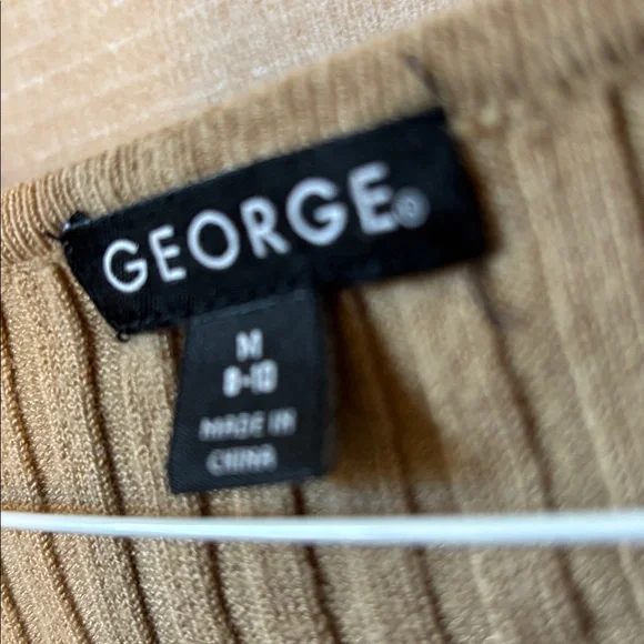 George Ribbed Beige Top medium - Picture 3 of 3